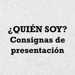 ¿Quién soy?